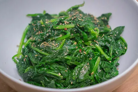 Cover for Butter Spinach Sautée